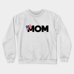 Happy mother's day Birthday American Flag Retro Vintage Noel Crewneck Sweatshirt